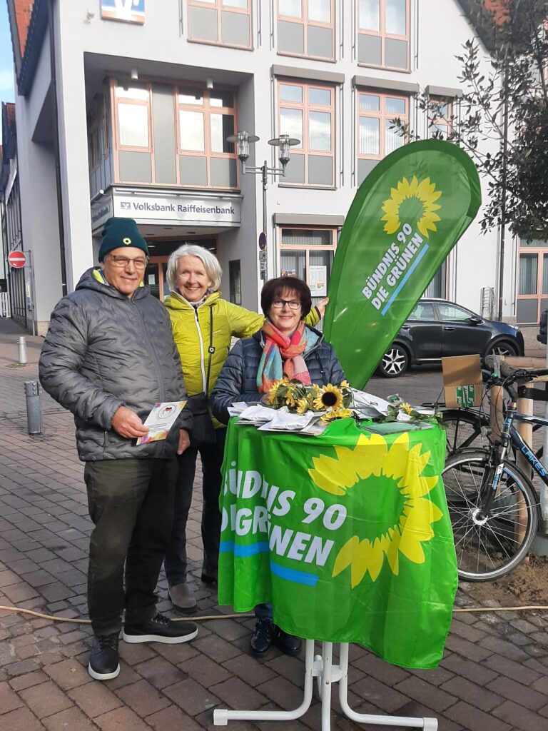 Für Eure Fragen auf dem Schillerplatz